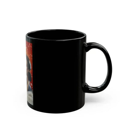 Cathy Downs #04 (Vintage Female Icon) Black Coffee Mug - Go Mug Yourself
