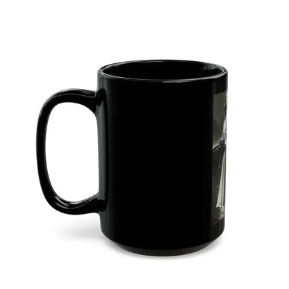 Cathy Downs #09 (Vintage Female Icon) Black Coffee Mug - Go Mug Yourself
