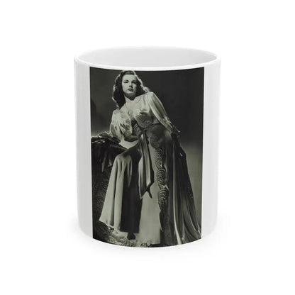 Cathy Downs #09 (Vintage Female Icon) White Coffee Mug 11oz - Go Mug Yourself