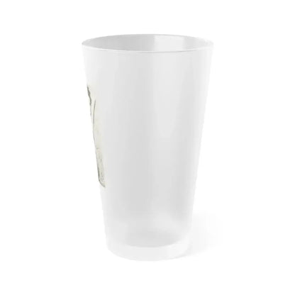 Cathy Downs #18 (Vintage Female Icon) Frosted Pint Glass 16oz - Go Mug Yourself