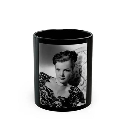 Cathy Downs #20 (Vintage Female Icon) Black Coffee Mug 11oz - Go Mug Yourself