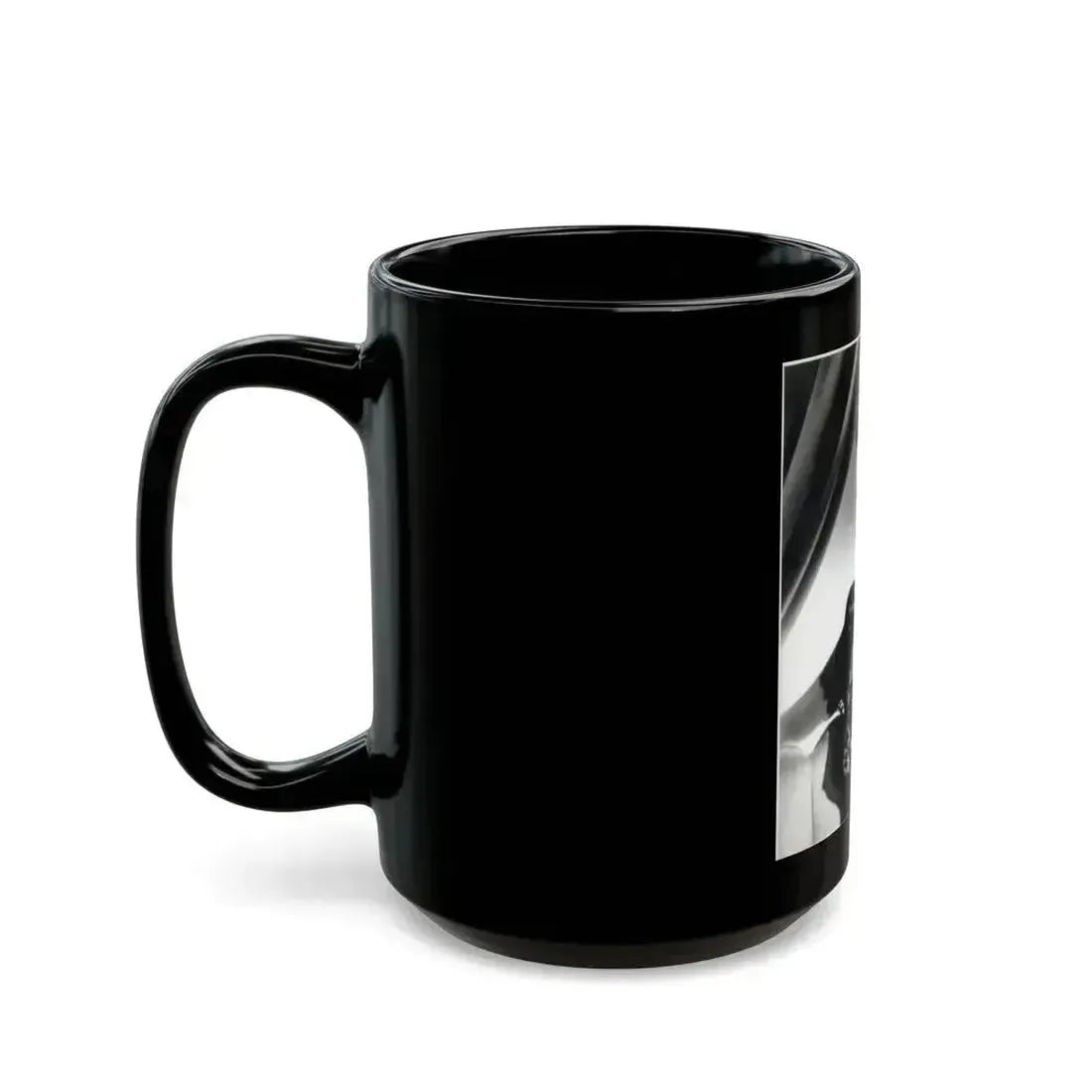 Cathy Downs #21 (Vintage Female Icon) Black Coffee Mug - Go Mug Yourself