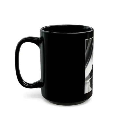 Cathy Downs #21 (Vintage Female Icon) Black Coffee Mug - Go Mug Yourself