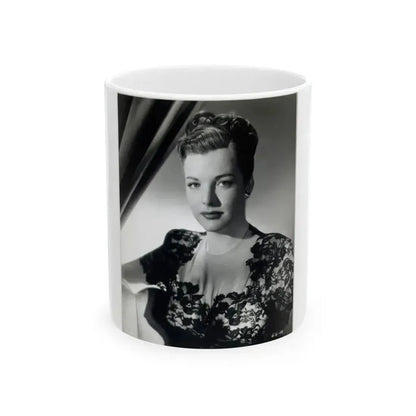 Cathy Downs #21 (Vintage Female Icon) White Coffee Mug 11oz - Go Mug Yourself