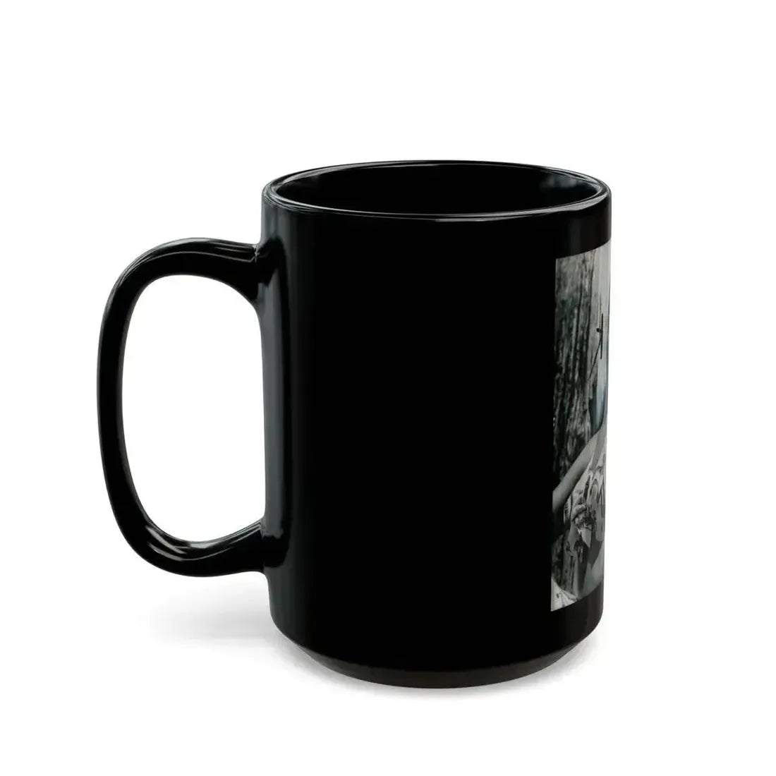 Cathy Downs #23 (Vintage Female Icon) Black Coffee Mug - Go Mug Yourself