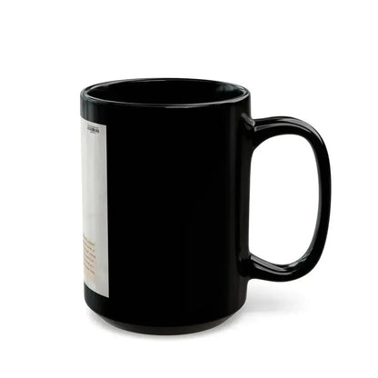 Cathy Downs #25 - Vintage 8x10 B&W 12-5-46 Full Body Glamour Photo 1 (Vintage Female Icon) Black Coffee Mug - Go Mug Yourself