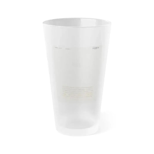 Cathy Downs #25 - Vintage 8x10 B&W 12-5-46 Full Body Glamour Photo 1 (Vintage Female Icon) Frosted Pint Glass 16oz 16oz Frosted - Go Mug Yourself