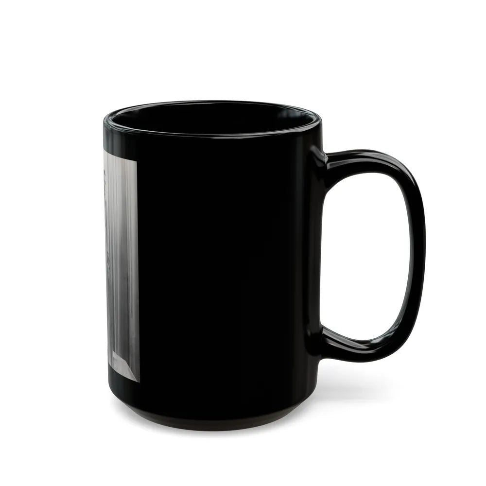 Cathy Downs #25 - Vintage 8x10 B&W 12-5-46 Full Body Glamour Photo (Vintage Female Icon) Black Coffee Mug-Go Mug Yourself