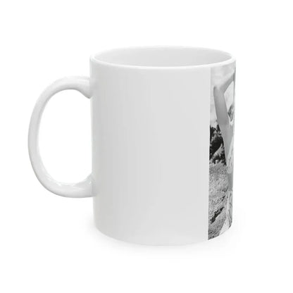 Cathy Downs #35 (Vintage Female Icon) White Coffee Mug - Go Mug Yourself