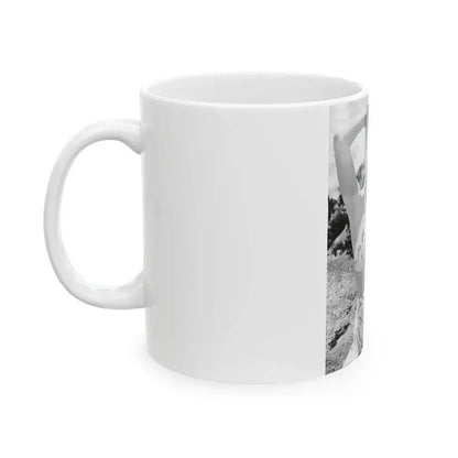 Cathy Downs #35 (Vintage Female Icon) White Coffee Mug - Go Mug Yourself