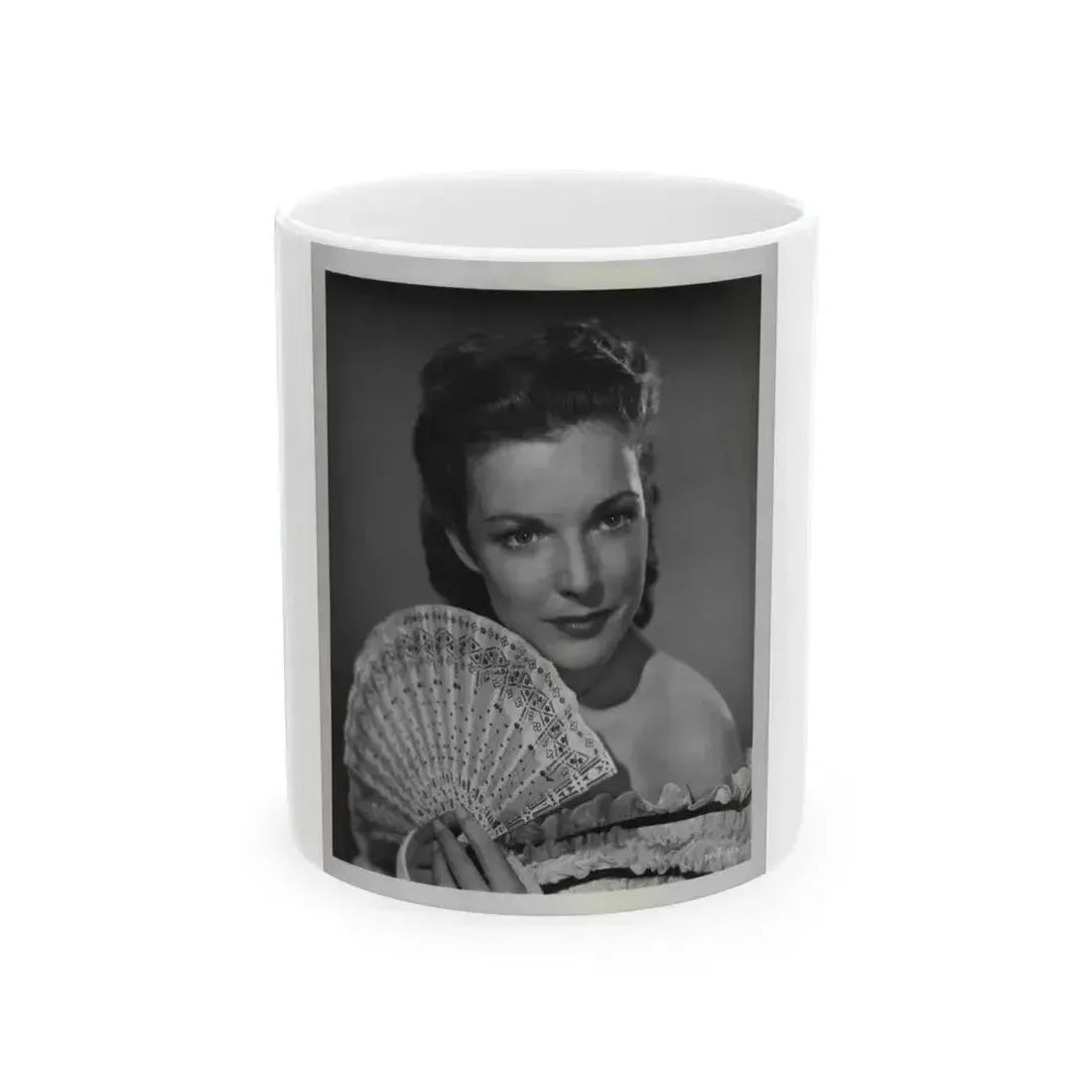 Cathy Downs #40 (Vintage Female Icon) White Coffee Mug 11oz - Go Mug Yourself