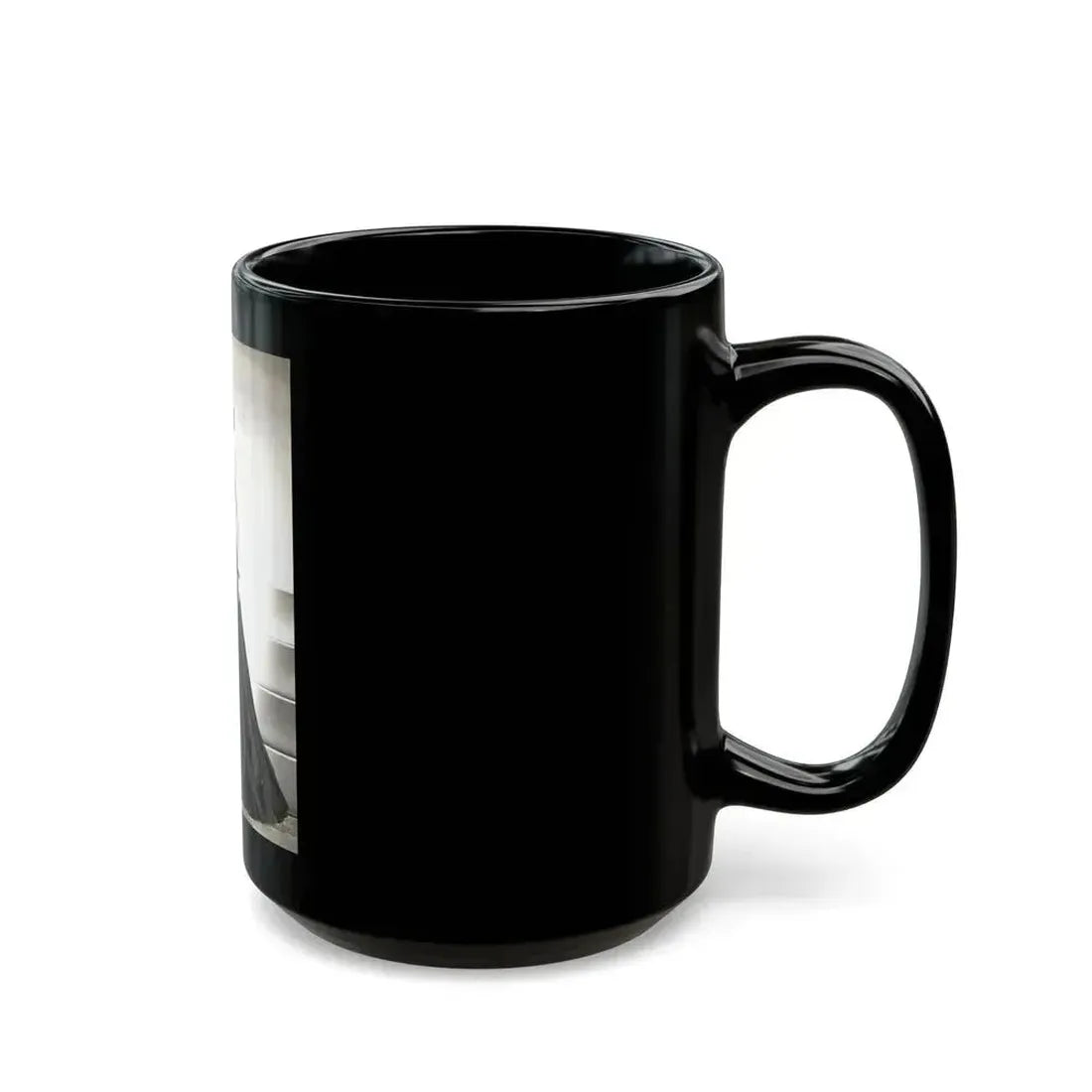 Cathy Downs #47 (Vintage Female Icon) Black Coffee Mug - Go Mug Yourself