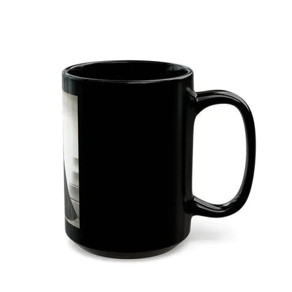 Cathy Downs #47 (Vintage Female Icon) Black Coffee Mug - Go Mug Yourself