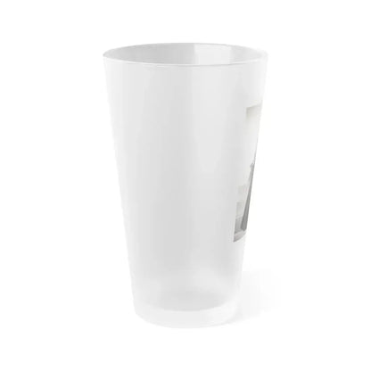 Cathy Downs #47 (Vintage Female Icon) Frosted Pint Glass 16oz - Go Mug Yourself