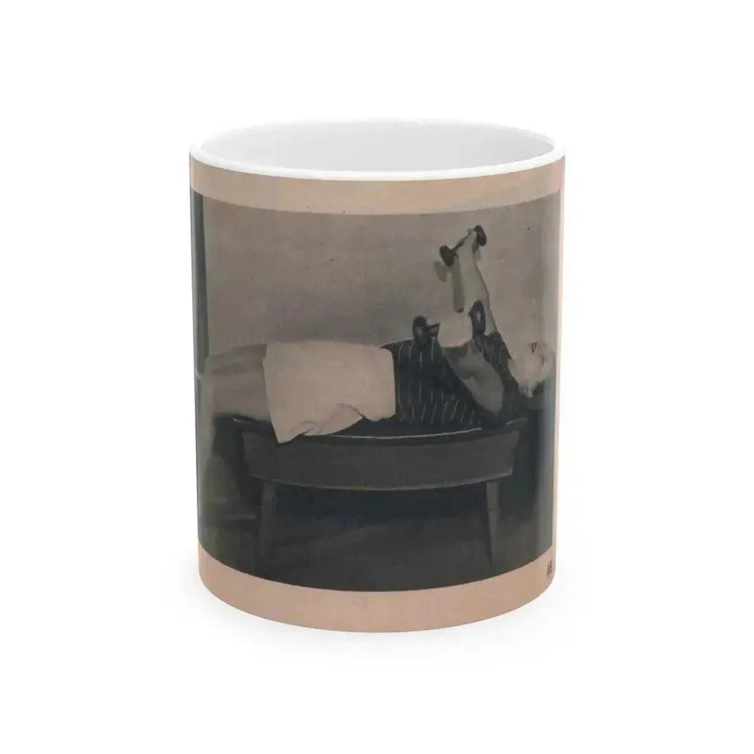 Cathy Downs #54 - Magazine Page Photo Clipping (Vintage Female Icon) White Coffee Mug 11oz - Go Mug Yourself