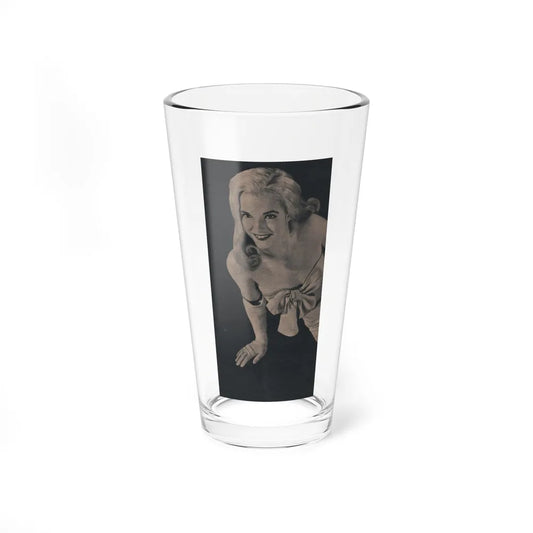 Cathy Downs #55 - Magazine Page Photo Clipping (Vintage Female Icon) Pint Glass 16oz-16oz-Go Mug Yourself