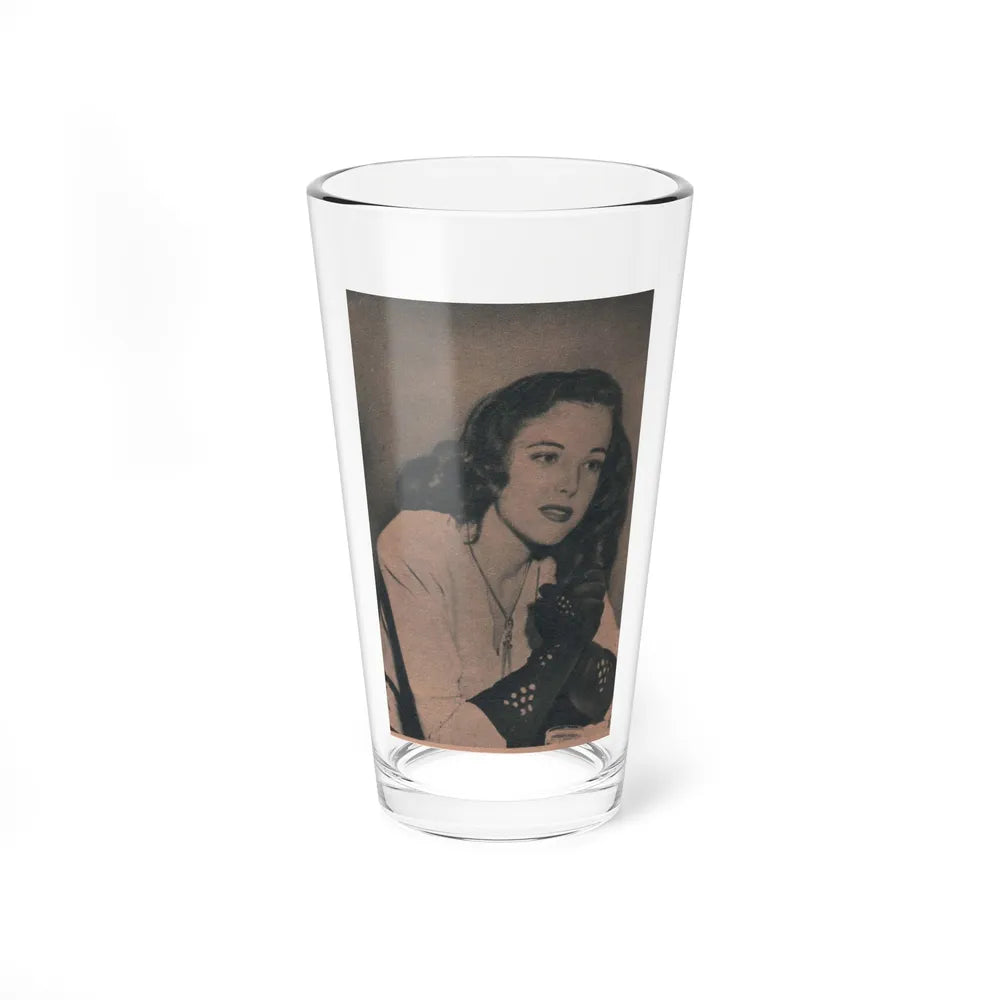 Cathy Downs #56 - Magazine Page Photo Clipping (Vintage Female Icon) Pint Glass 16oz-16oz-Go Mug Yourself