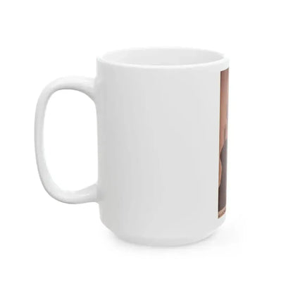 Cathy Downs #57 - Magazine Page Photo Clipping (Vintage Female Icon) White Coffee Mug - Go Mug Yourself