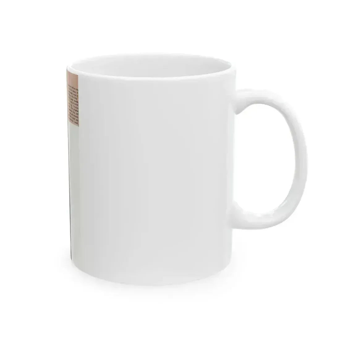 Cathy Downs #58 - Magazine Page Photo Clipping Circa 1946 (Vintage Female Icon) White Coffee Mug - Go Mug Yourself