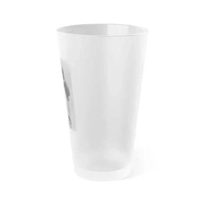 Cathy Downs #62 (Vintage Female Icon) Frosted Pint Glass 16oz - Go Mug Yourself