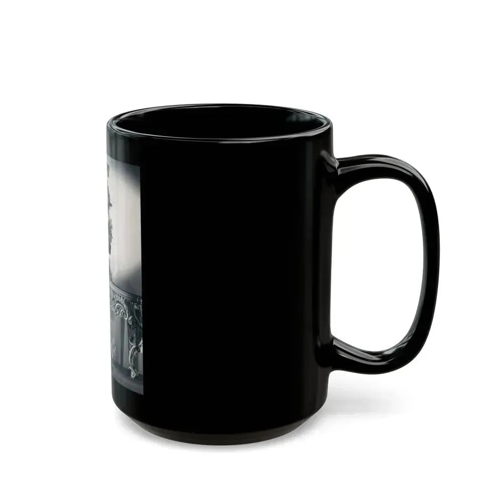 Cathy Downs #68 (Vintage Female Icon) Black Coffee Mug - Go Mug Yourself