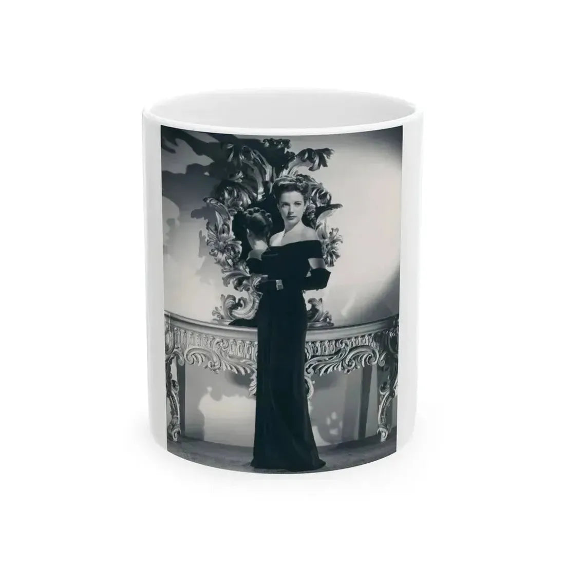 Cathy Downs #68 (Vintage Female Icon) White Coffee Mug 11oz - Go Mug Yourself