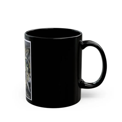 CAT'S EYE 1985 Movie Poster - Black Coffee Mug-Go Mug Yourself