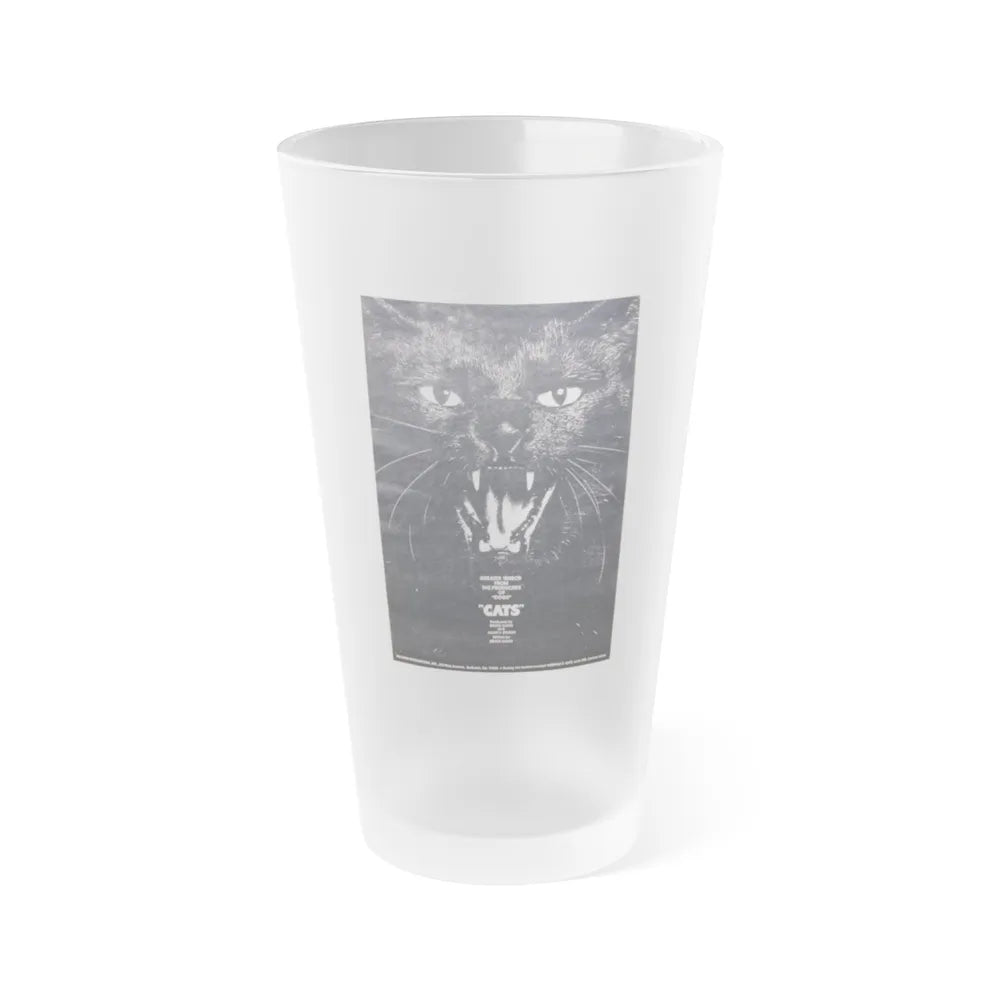 CATS (NEVER PRODUCED) 1977 Movie Poster - Frosted Pint Glass 16oz-16oz-Frosted-Go Mug Yourself