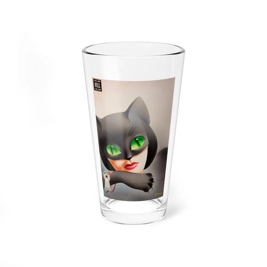 Cats Prowl at Night, Dell paperback cover, 1949 - Pint Glass 16oz-16oz-Go Mug Yourself