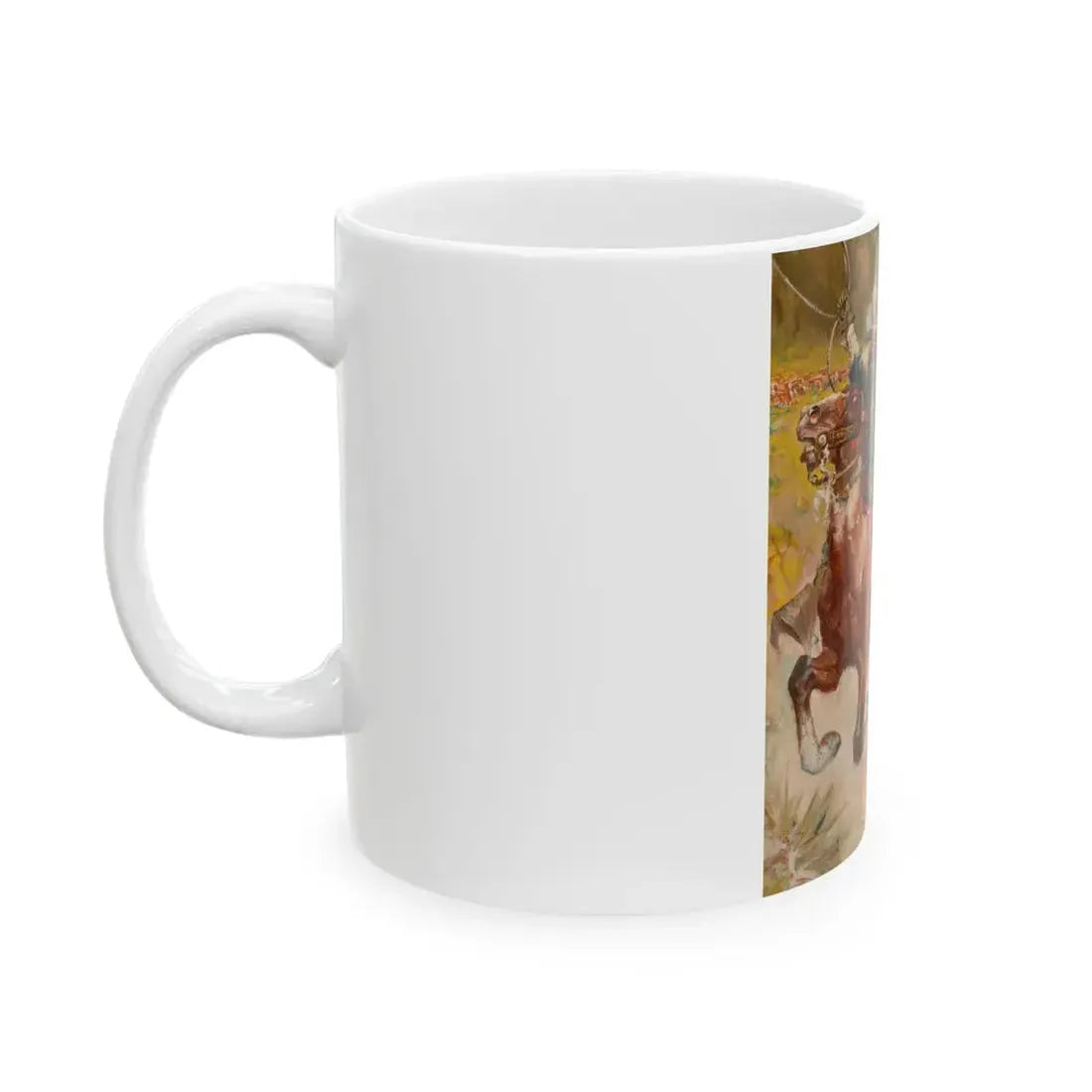 Cattle Driver - White Coffee Mug - Go Mug Yourself