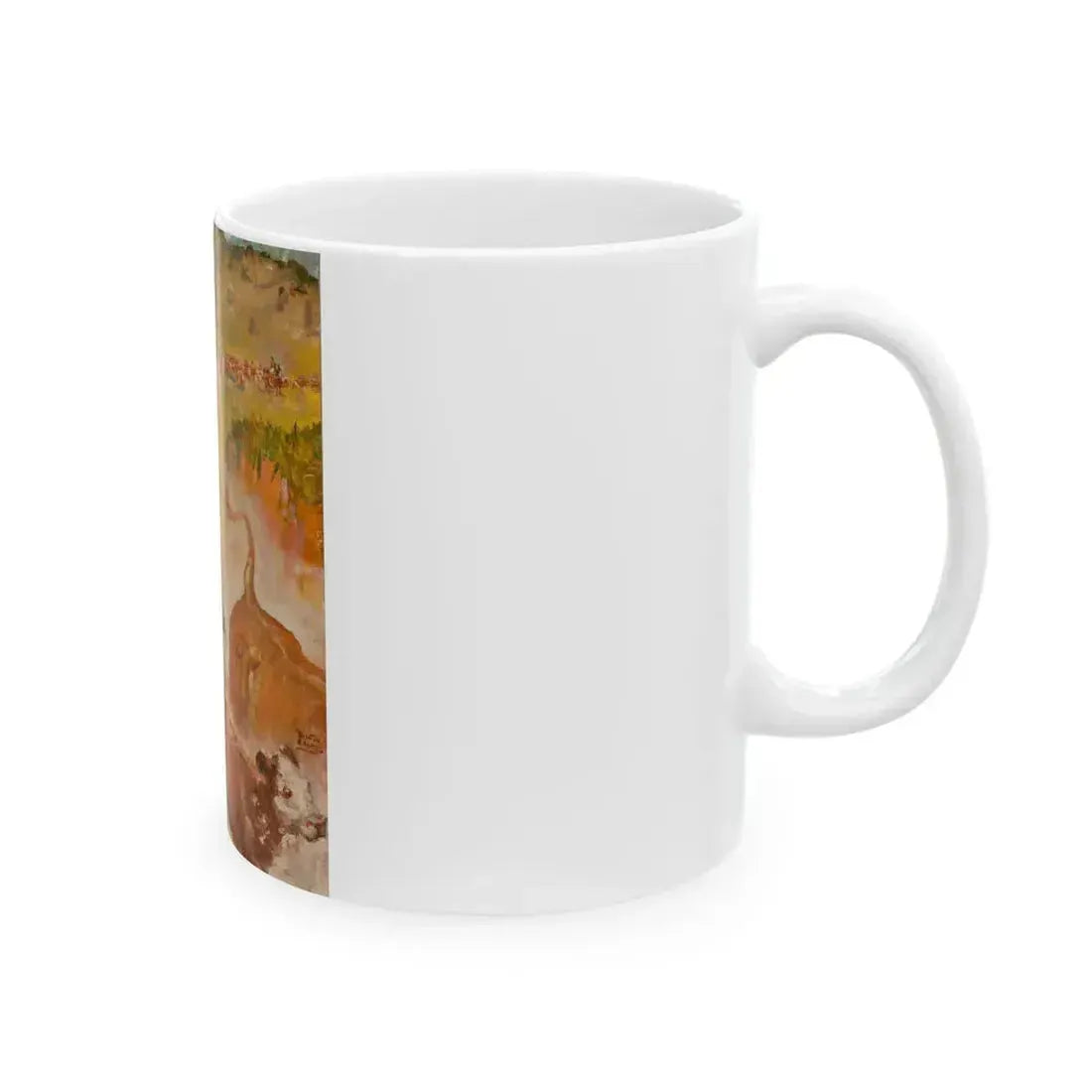 Cattle Driver - White Coffee Mug - Go Mug Yourself