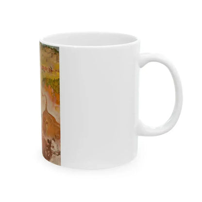 Cattle Driver - White Coffee Mug - Go Mug Yourself