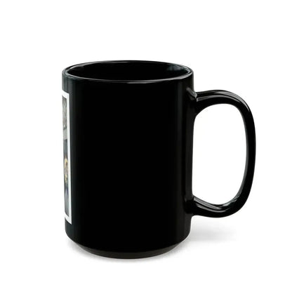 Caught In The Act by Steve McNeil, The Saturday Evening Post, 1956 - Black Coffee Mug - Go Mug Yourself