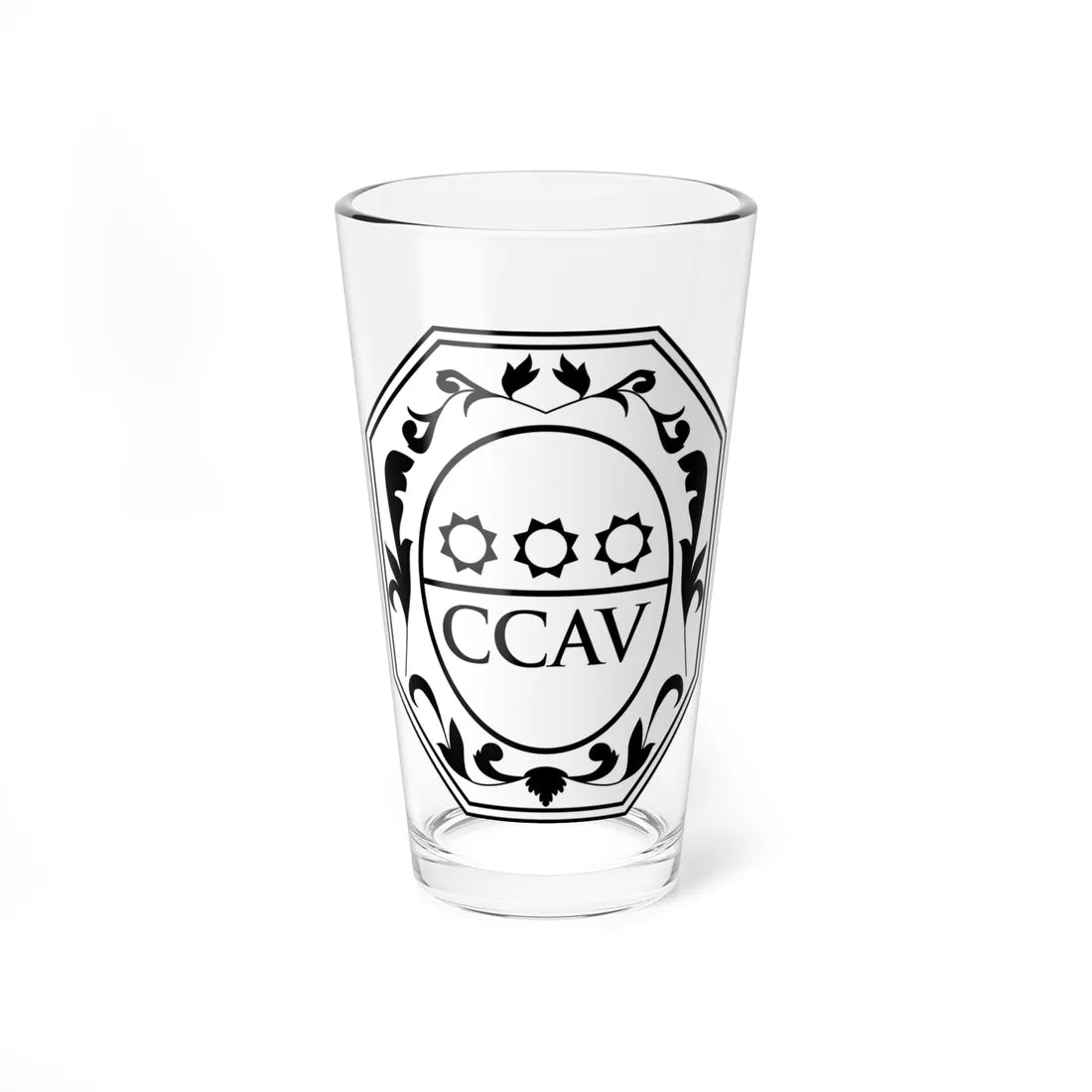 Cautano - Stemma (Italy) (Coat of Arms) Pint Glass 16oz 16oz - Go Mug Yourself
