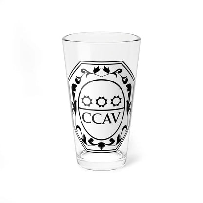 Cautano - Stemma (Italy) (Coat of Arms) Pint Glass 16oz 16oz - Go Mug Yourself