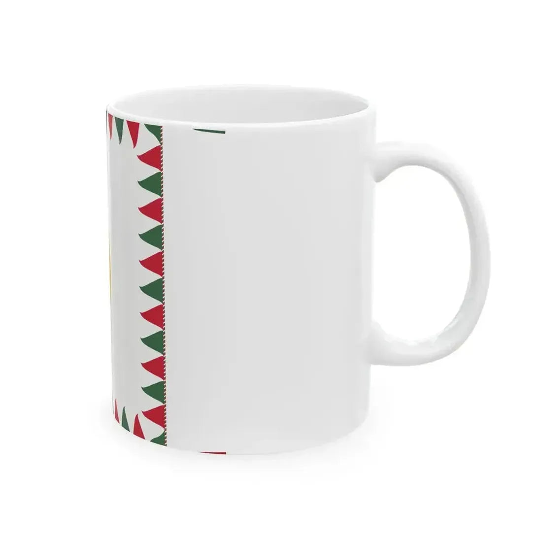 Cavalry Standard of the Hungarian Defence Forces 1949-1950 (Hungary) White Coffee Mug - Go Mug Yourself