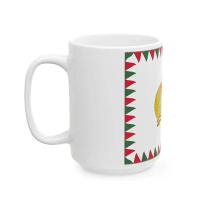 Cavalry Standard of the Hungarian Defence Forces 1949-1950 (Hungary) White Coffee Mug - Go Mug Yourself