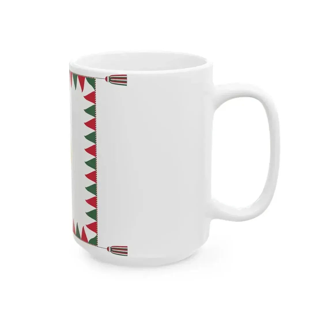 Cavalry Standard of the Hungarian Defence Forces 1949-1950 (Hungary) White Coffee Mug - Go Mug Yourself
