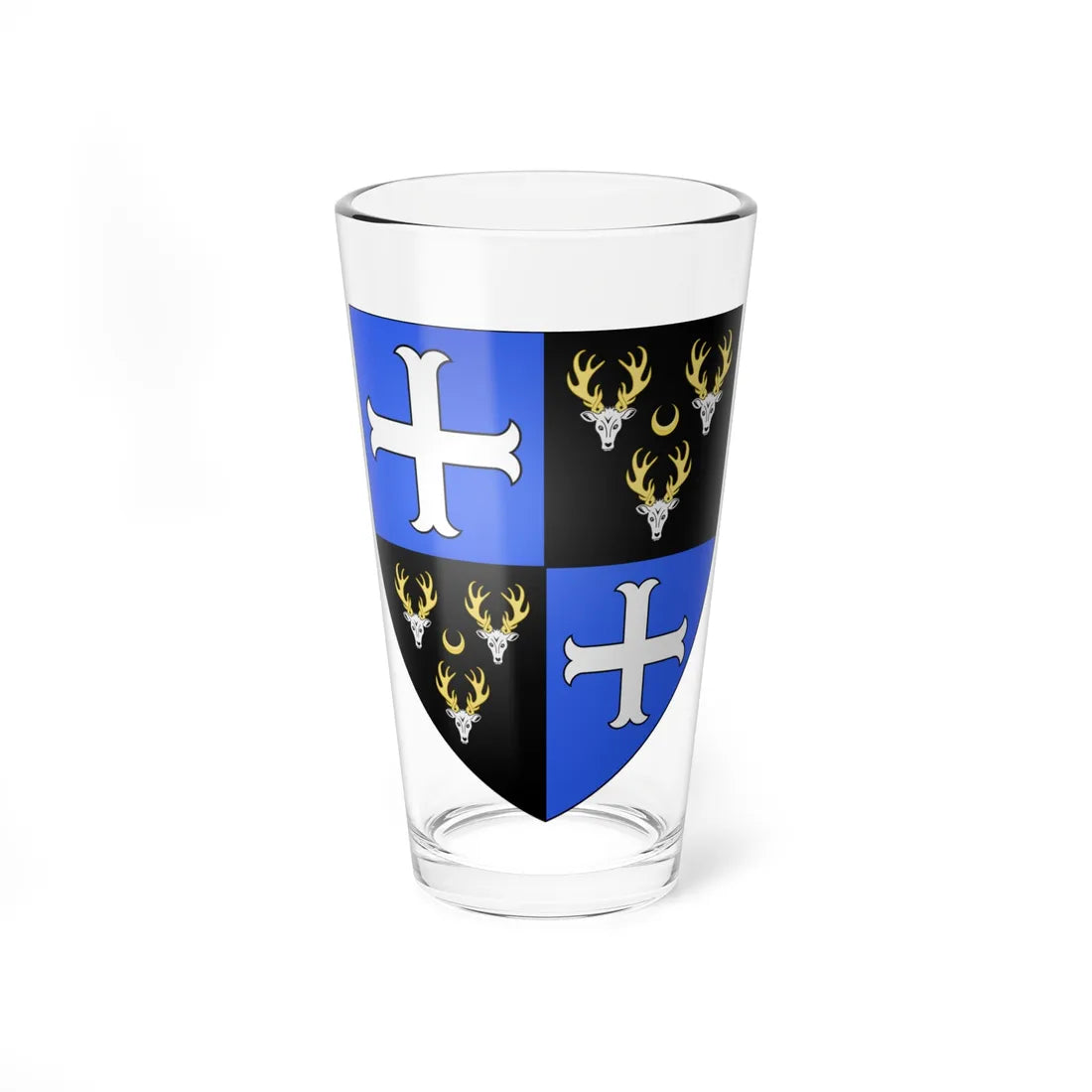 Cavendish-Bentinck arms (England) (Coat of Arms) Pint Glass 16oz 16oz - Go Mug Yourself