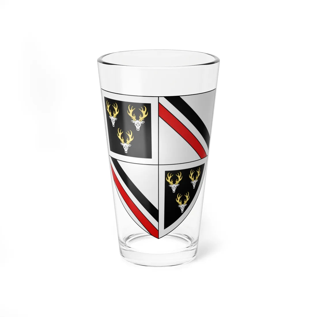 Cavendish-Bradshaw arms (England) (Coat of Arms) Pint Glass 16oz 16oz - Go Mug Yourself