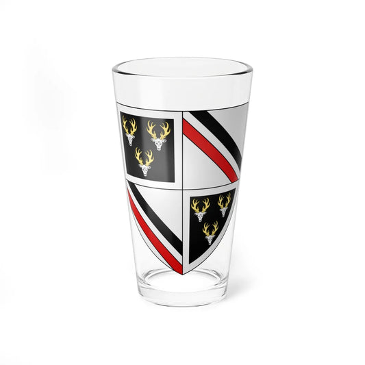 Cavendish-Bradshaw arms (England) (Coat of Arms) Pint Glass 16oz 16oz - Go Mug Yourself