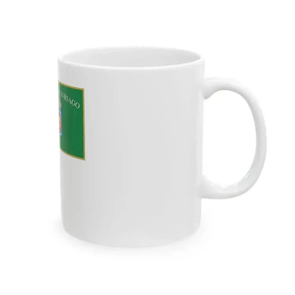 Cavriago-Bandiera Completa (Italy) White Coffee Mug - Go Mug Yourself