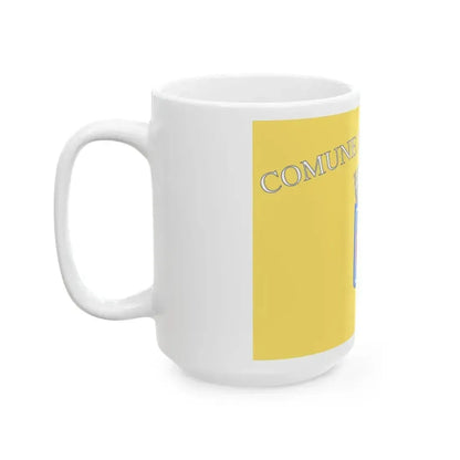 Cavriago-Bandiera (Italy) White Coffee Mug - Go Mug Yourself