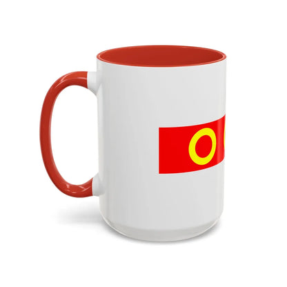 Flag of Kercem Malta - Accent Coffee Mug-Go Mug Yourself