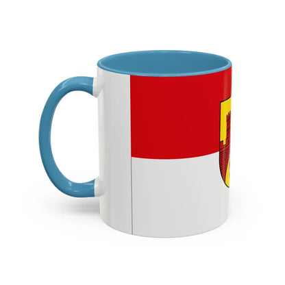 Flag of Bielefeld Germany - Accent Coffee Mug-Go Mug Yourself