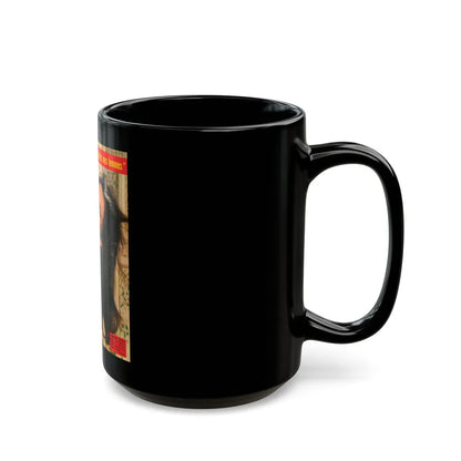 Pamela Tiffin #51 - Mag. Cover (Vintage Female Icon) Black Coffee Mug-Go Mug Yourself