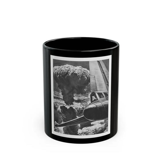 Captain Leonard Cheshire VC by Russell Braddon, 1954 - Black Coffee Mug-11oz-Go Mug Yourself