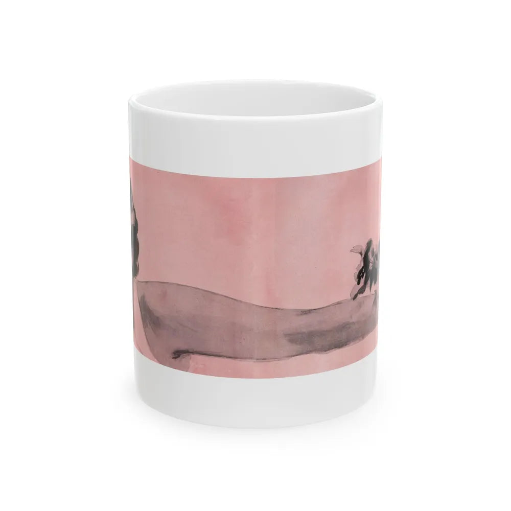 Fun in the Sun (3), Cosmopolitan, November 1953 - White Coffee Mug-11oz-Go Mug Yourself