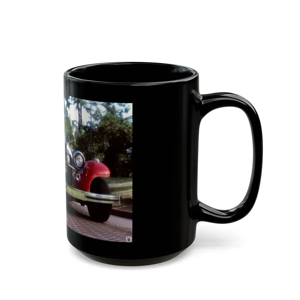 Terry Moore #418 - Unreleased Aug. '84 Playboy Photo from shoot non nude (Vintage Female Icon) Black Coffee Mug-Go Mug Yourself