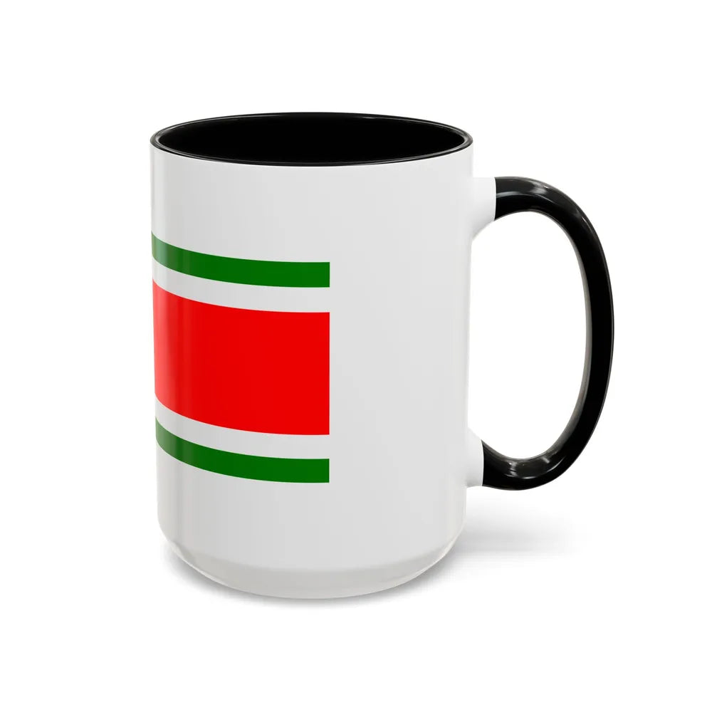 Flag of Balzan Malta - Accent Coffee Mug-Go Mug Yourself